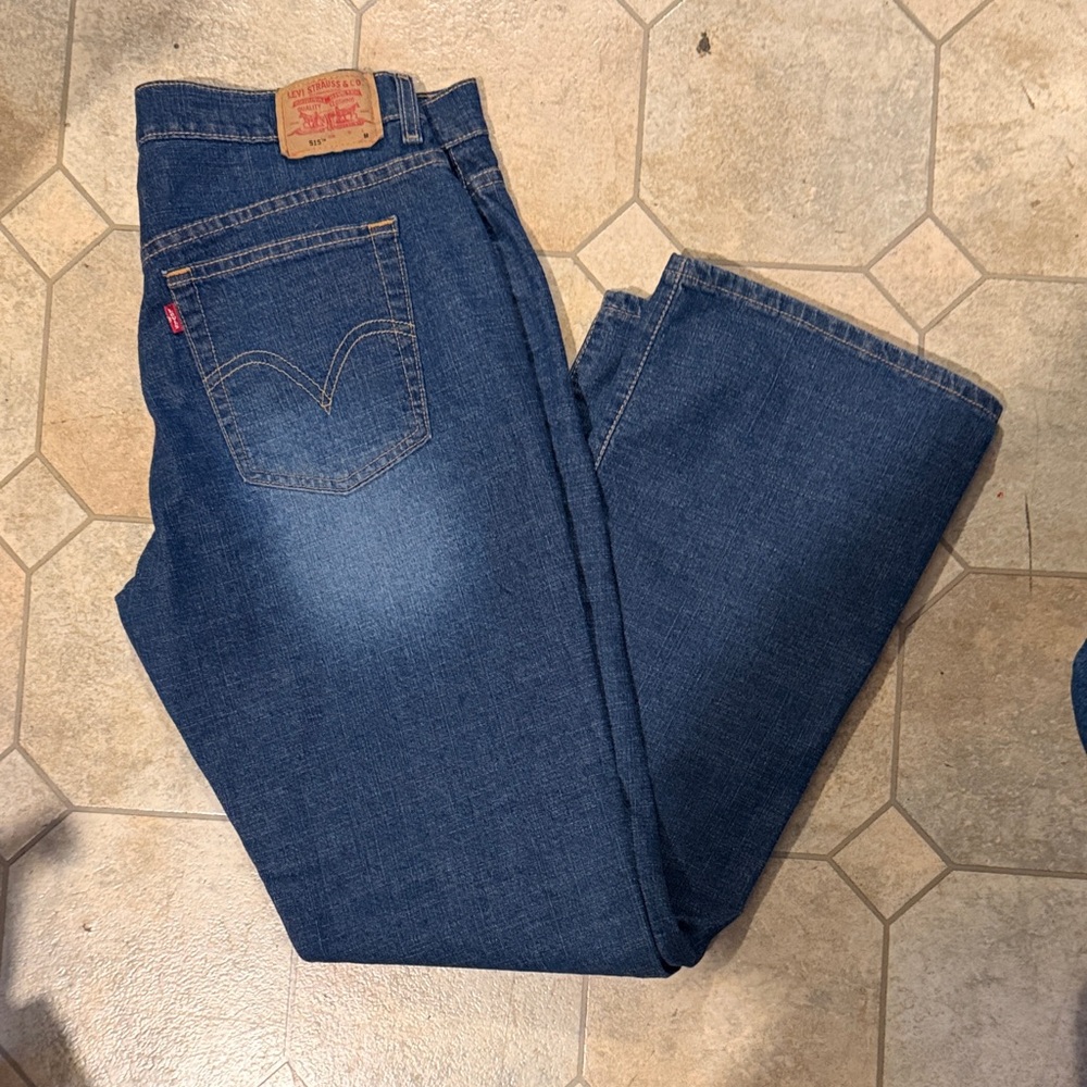 Levi's Men's Dark Blue Bootcut Jeans